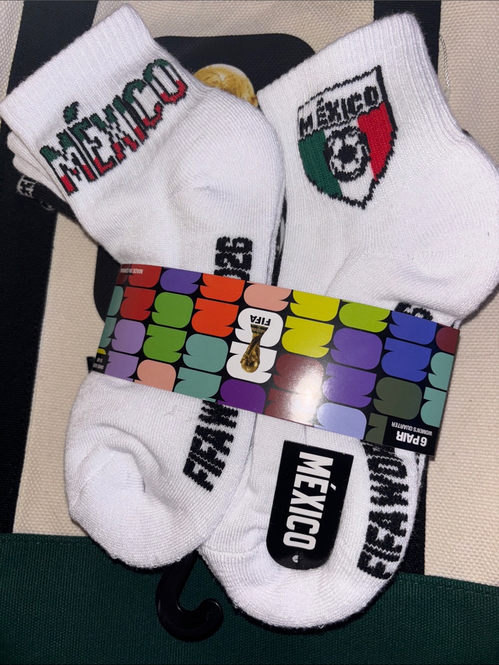 FIFA World Cup 2026 Mexico Soccer Ankle Socks